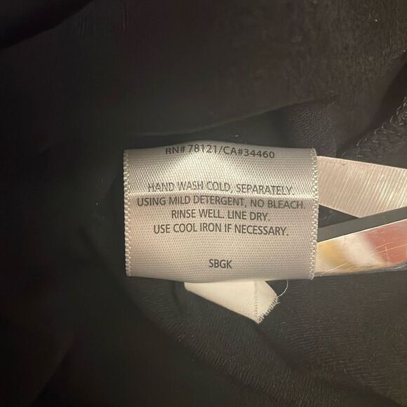 Eileen Fisher Petite Silk Tank Top Tunic Black PS - Picture 5 of 5